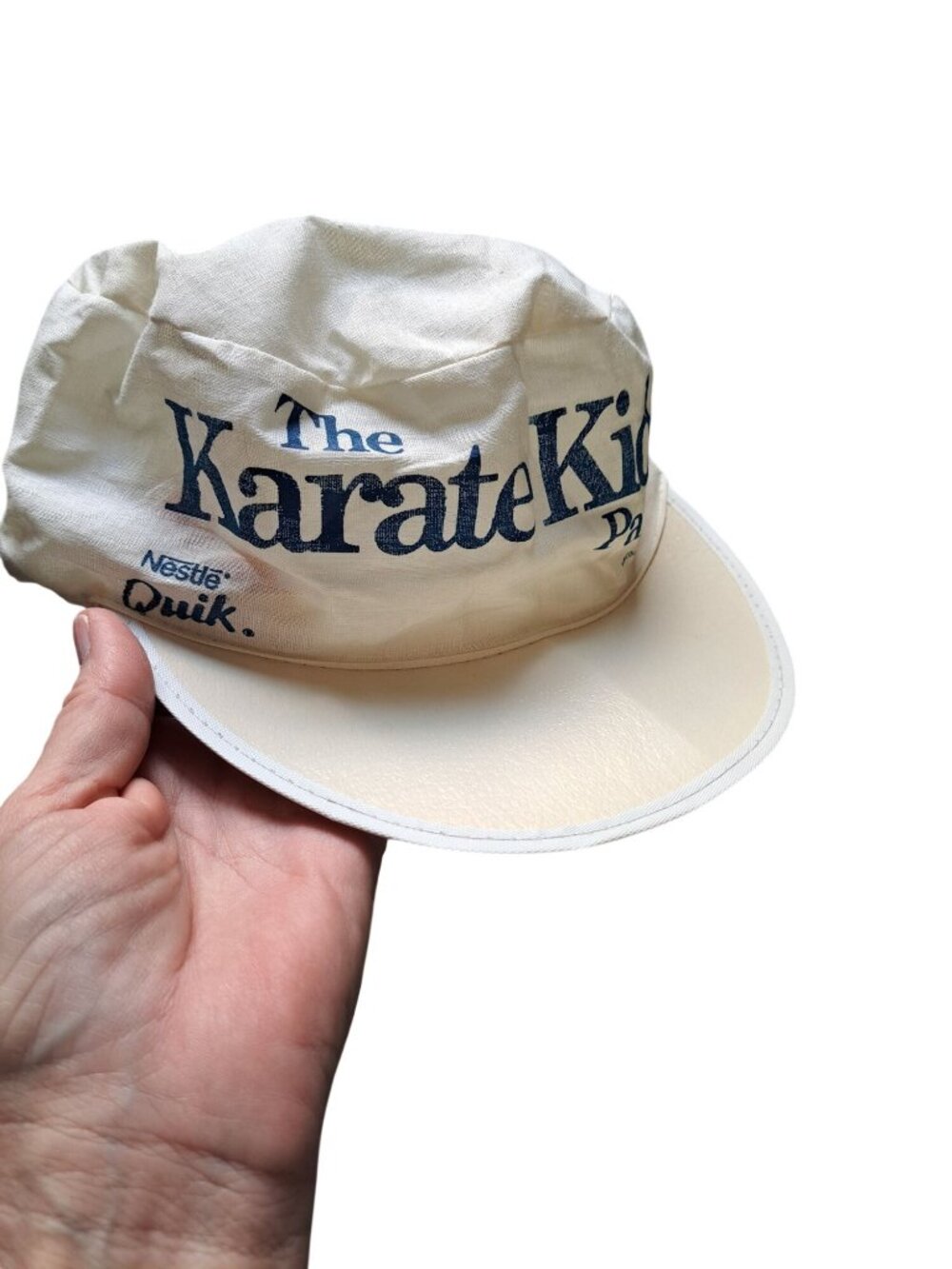 The Karate Kid Part II 1986 Vintage Promotional Hat Nestle Quik Branding USA